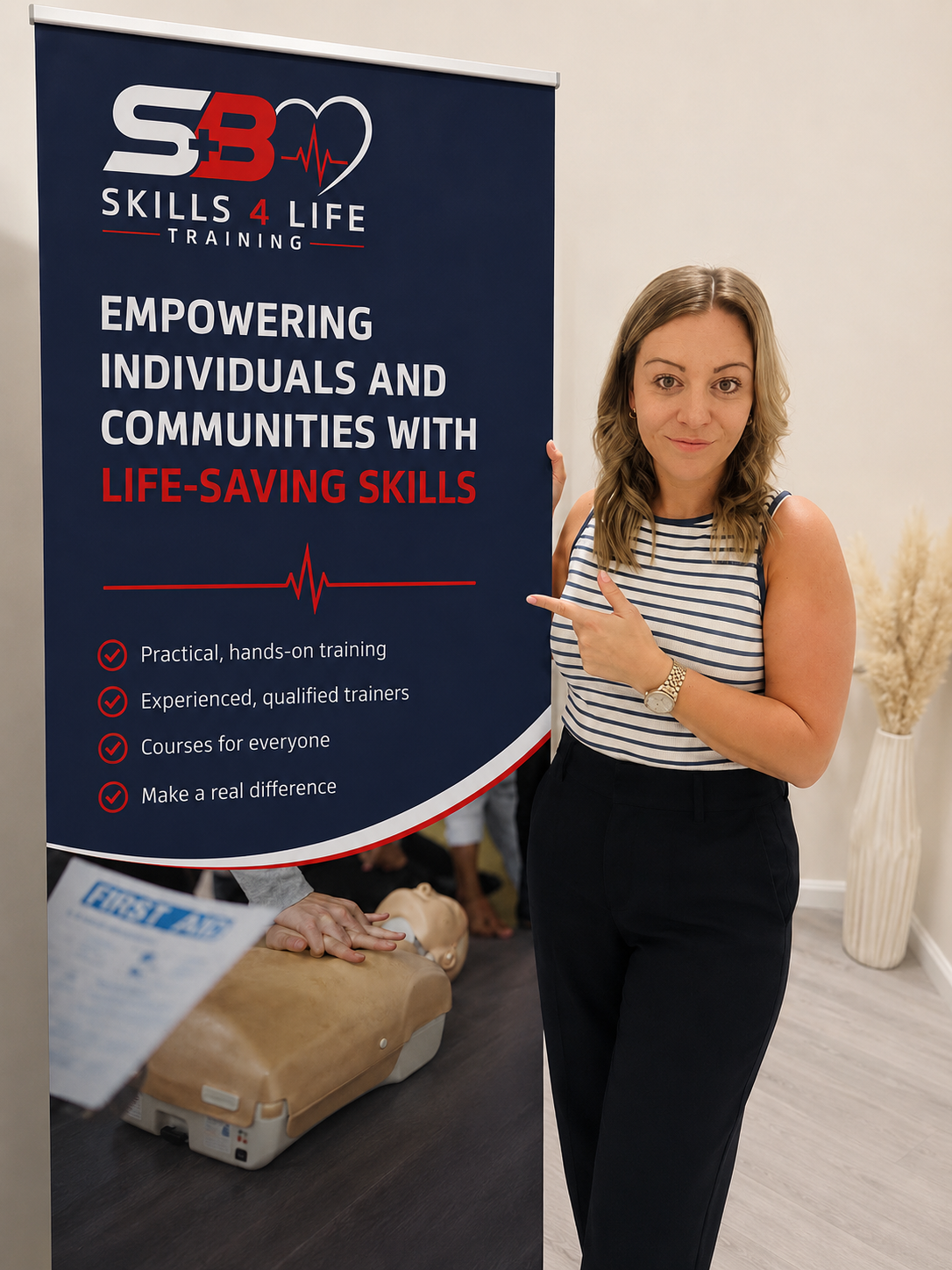 Stacey, Founder of SB Skills 4 Life Training